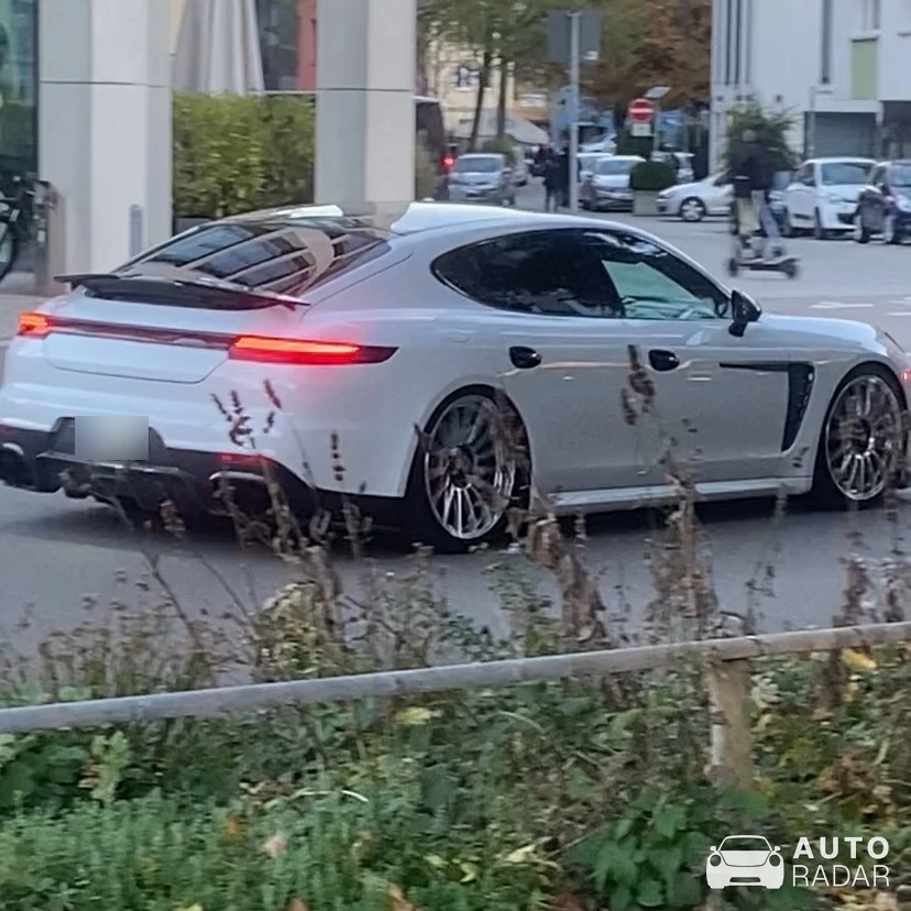 Porsche TechArt 971 Panamera Turbo Grand GT spotted in Ulm
