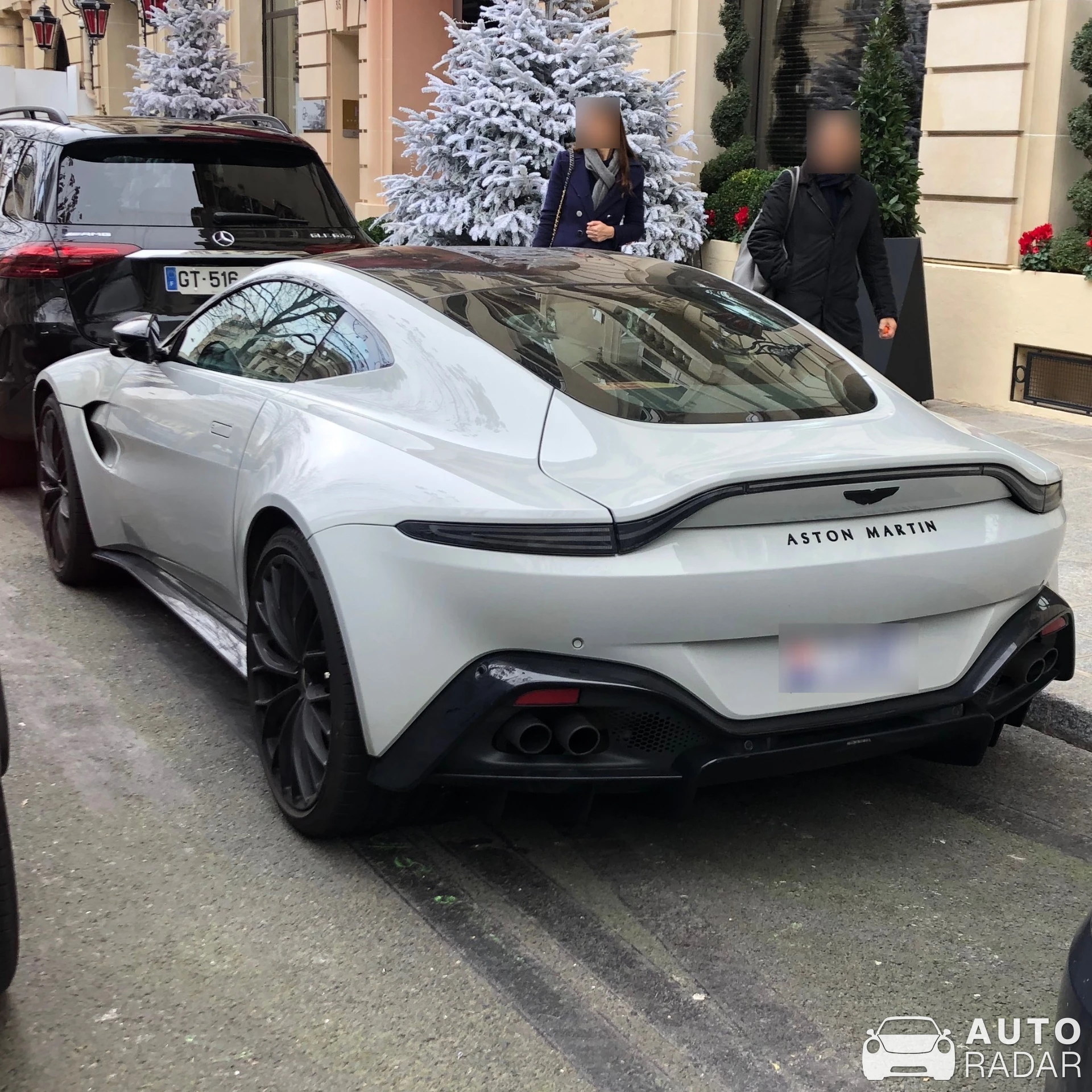 Aston Martin V8 Vantage spotted in Paris, France