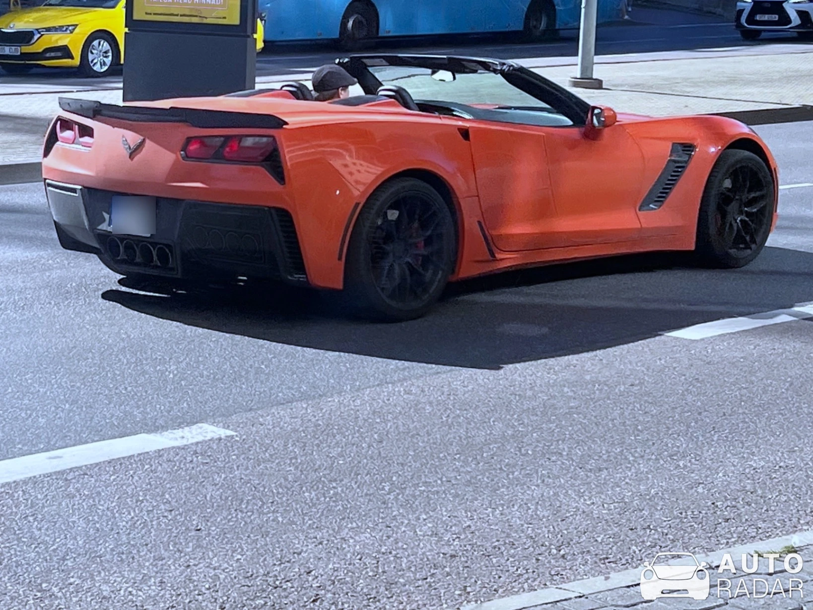 Chevrolet Corvette C7 ZR1 Convertible spotted in Tallinn, Estonia