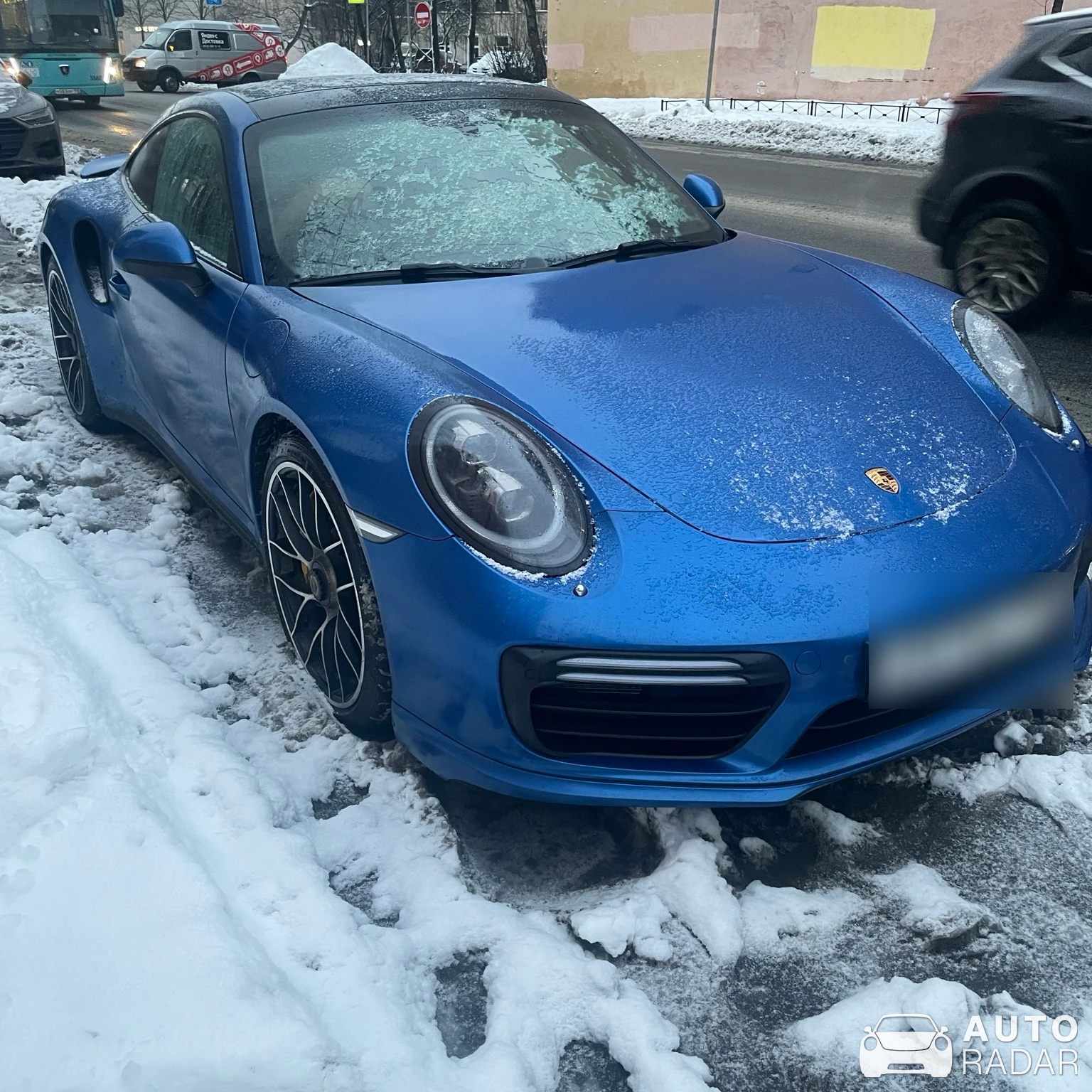 Porsche 991 Turbo MkII spotted in Санкт-Петербург