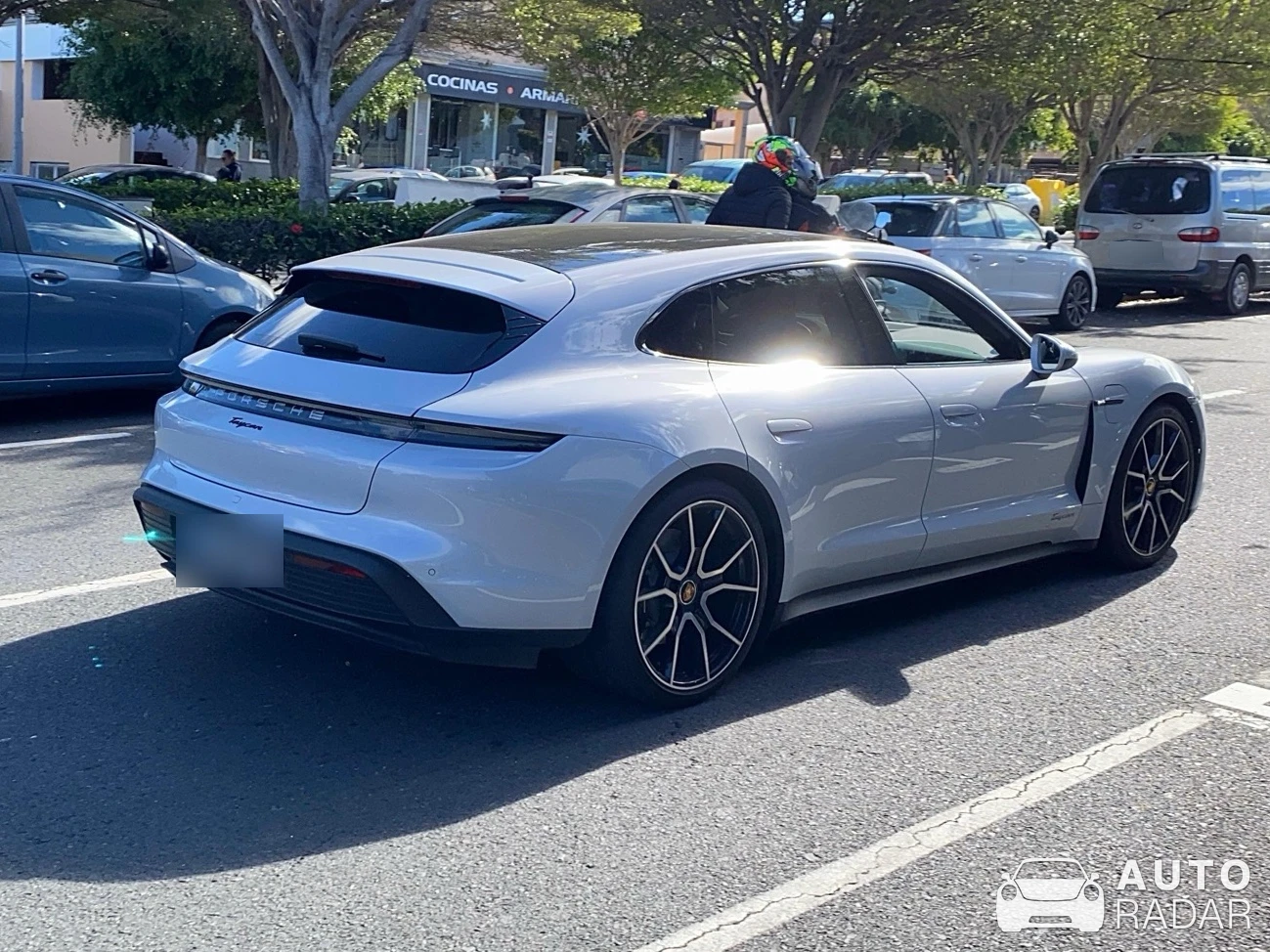 Porsche Taycan spotted in Las Palmas, España