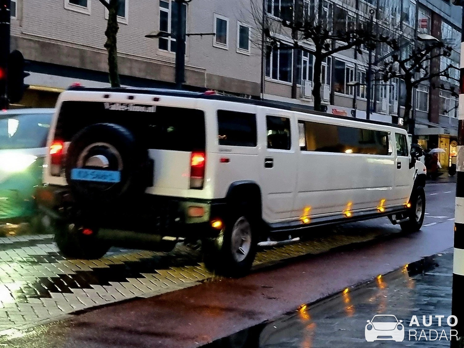 Hummer H2 Limousine spotted in Rotterdam, Netherlands