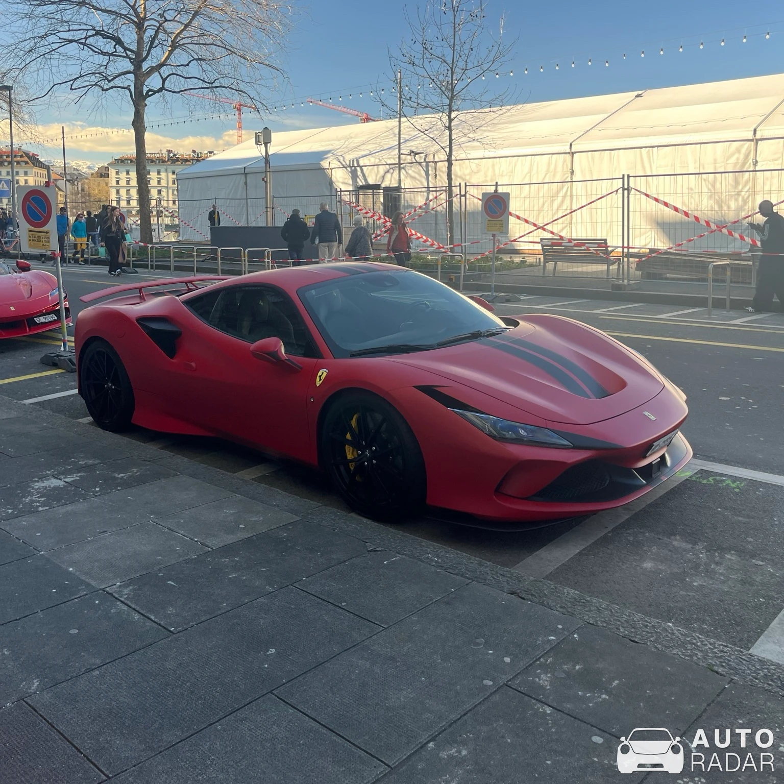 Ferrari F8 Tributo Novitec Rosso spotted in Genève, Svizzera