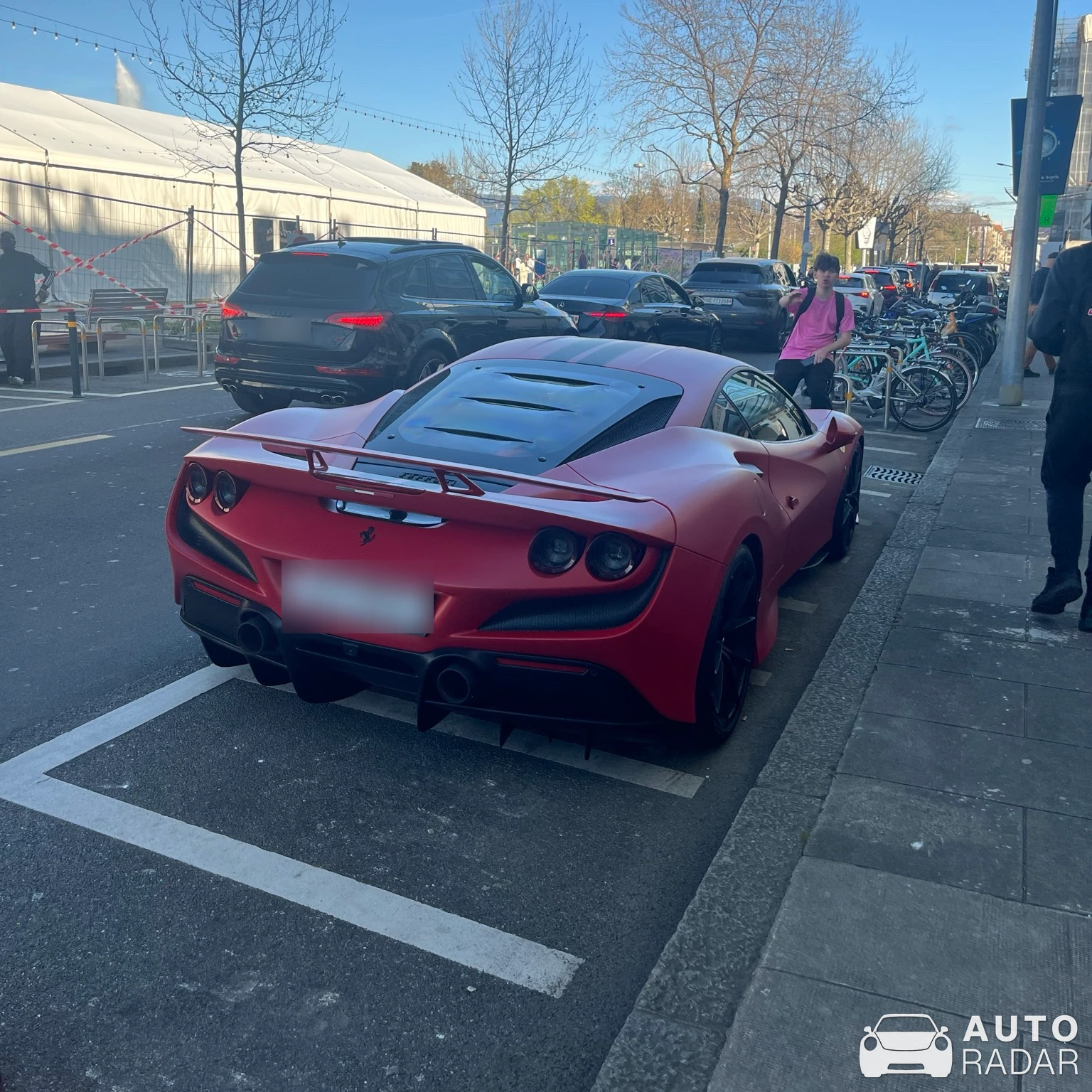 Ferrari F8 Tributo Novitec Rosso spotted in Genève