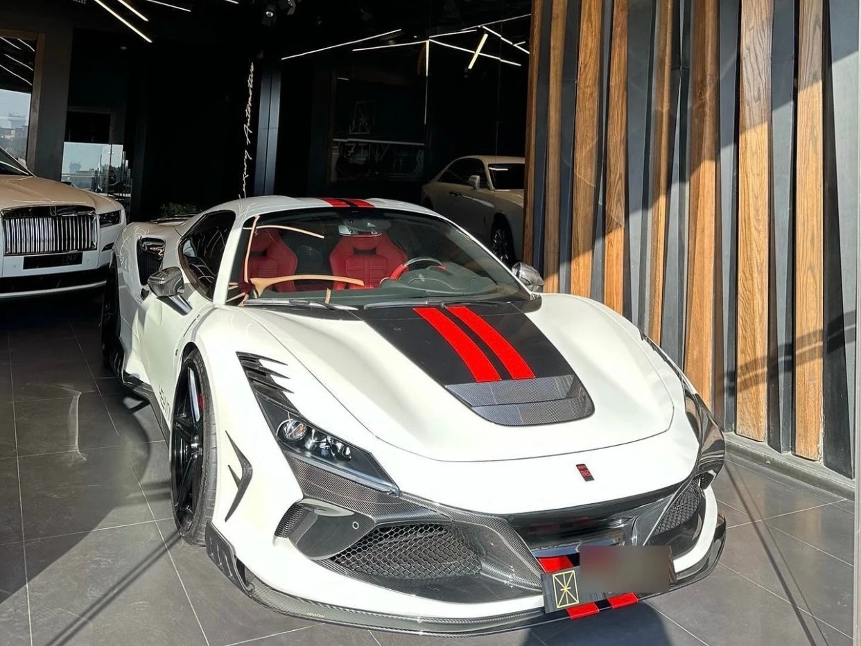 Ferrari Keyvany F8 835 SuperTributo spotted in New Cairo City