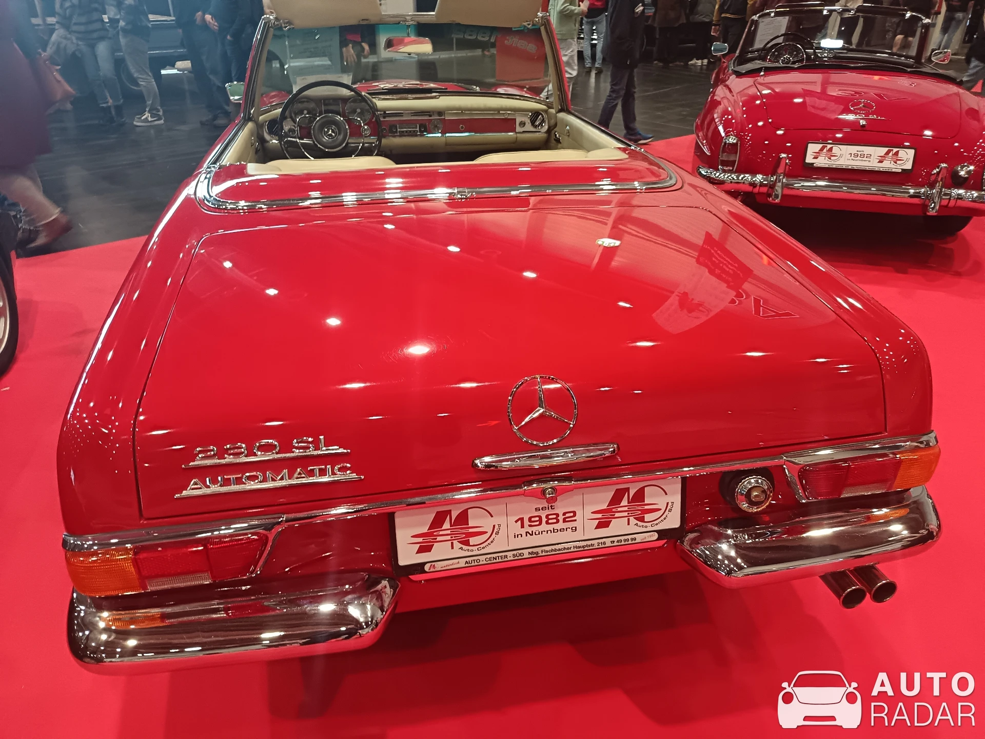 Mercedes-Benz 230SL spotted in Nürnberg, Germany