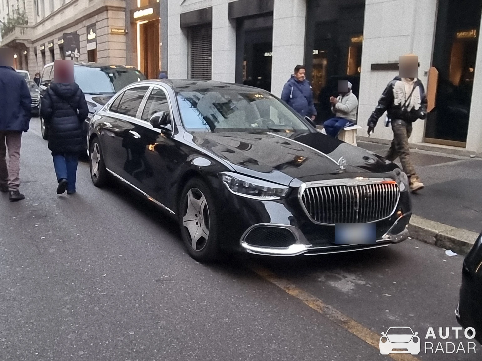 Mercedes-Maybach S 580 4MATIC spotted in Milano, Italy