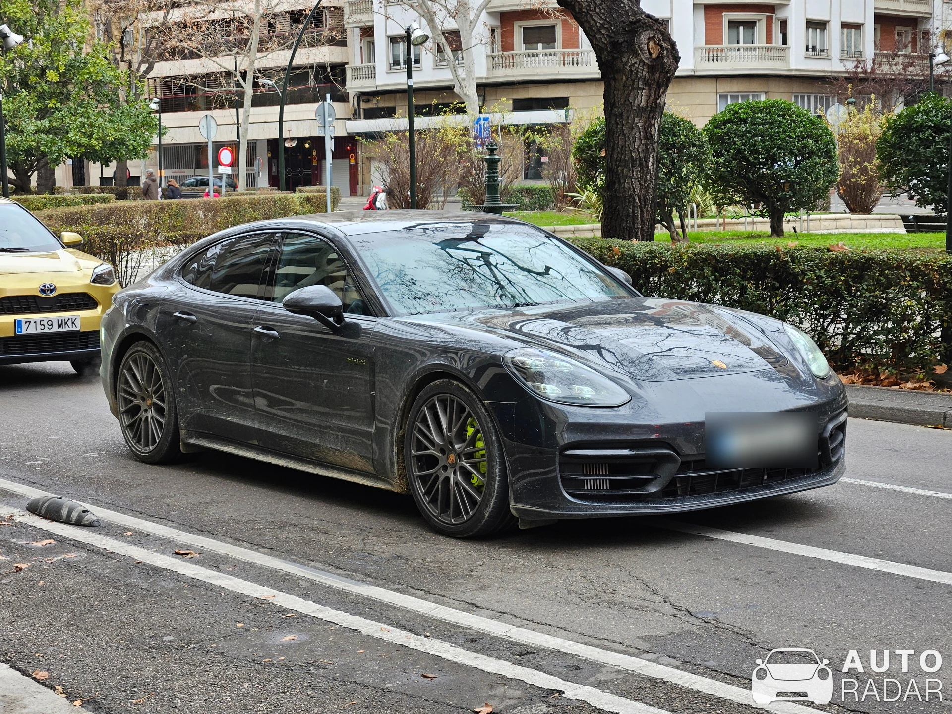 Porsche 971 Panamera 4 spotted in Zaragoza, España