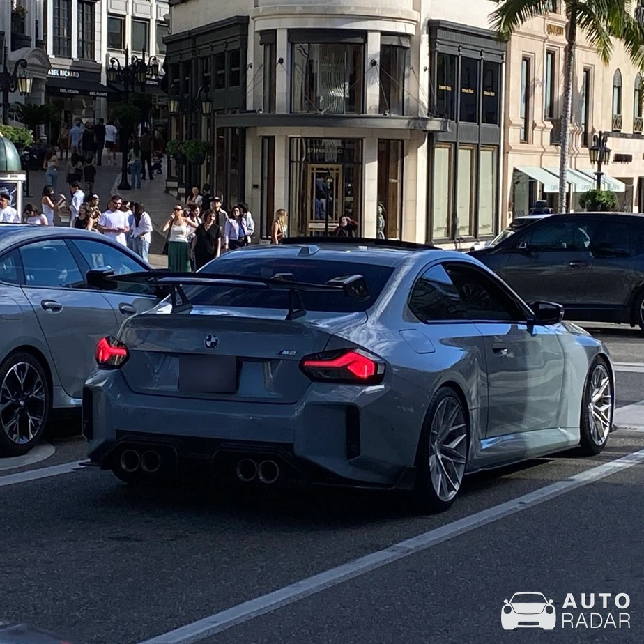 BMW M2 G87 Coupé spotted in Beverly Hills, United States