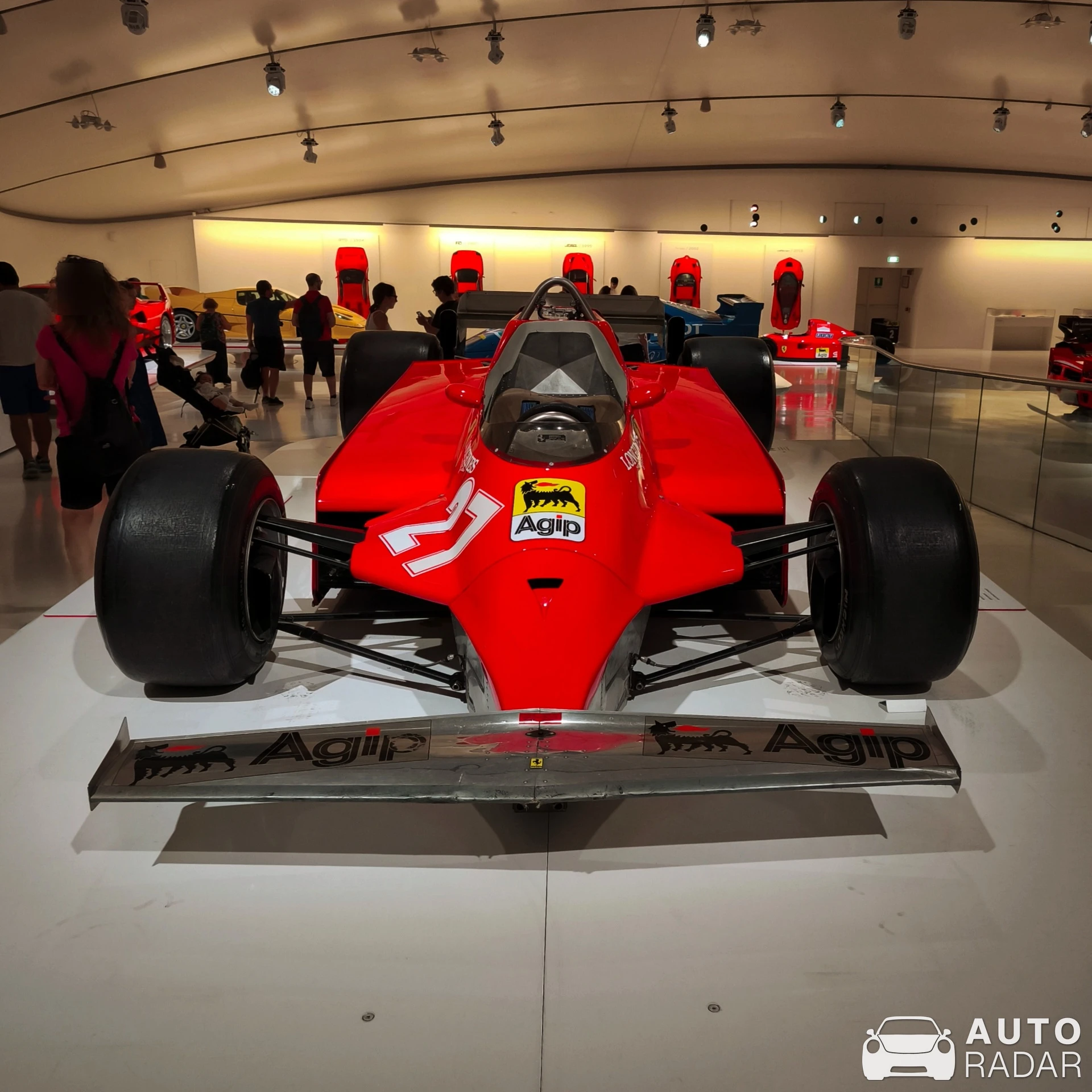 Ferrari 126C spotted in Modena