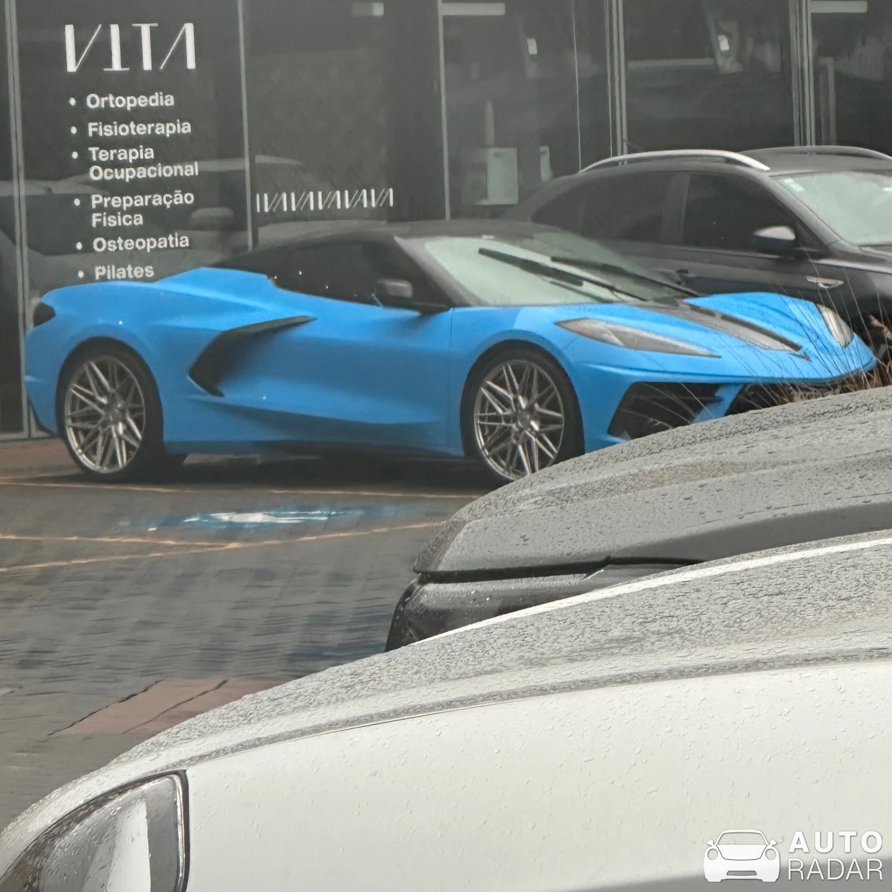 Chevrolet Corvette C8 spotted in Santana, Brasil