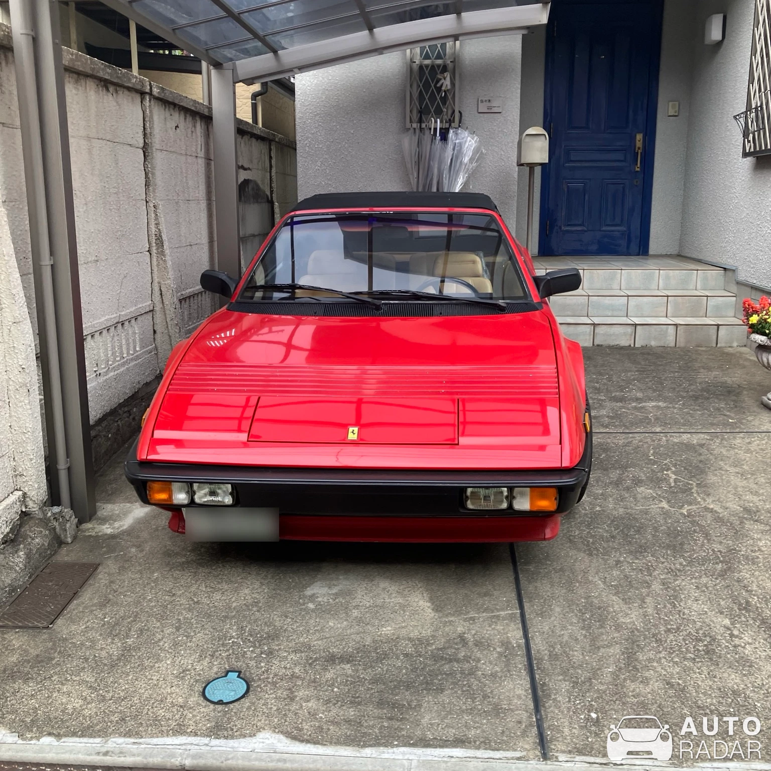 Ferrari Mondial Cabriolet spotted in Taito City