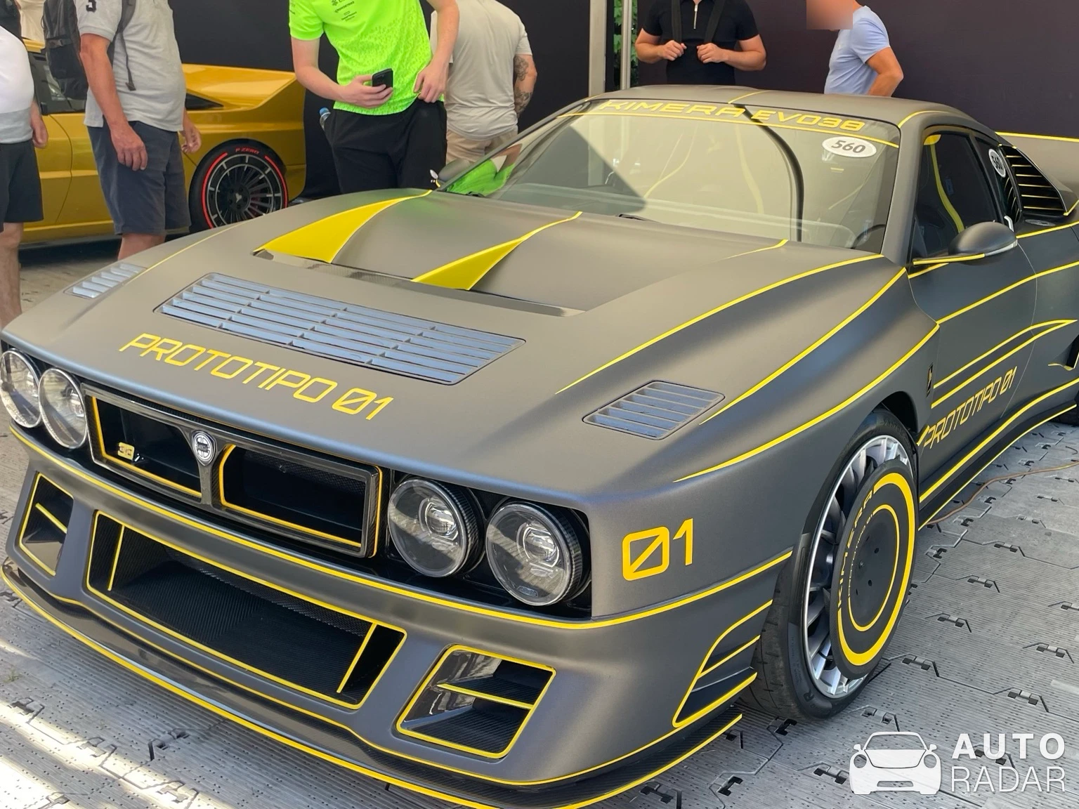 Kimera Automobili EVO38 Prototype 01 spotted