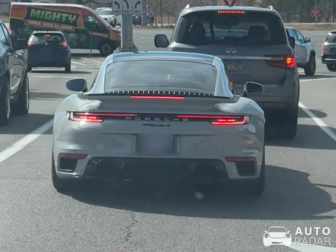 Porsche 992 Turbo S MkI spotted in Castle Rock