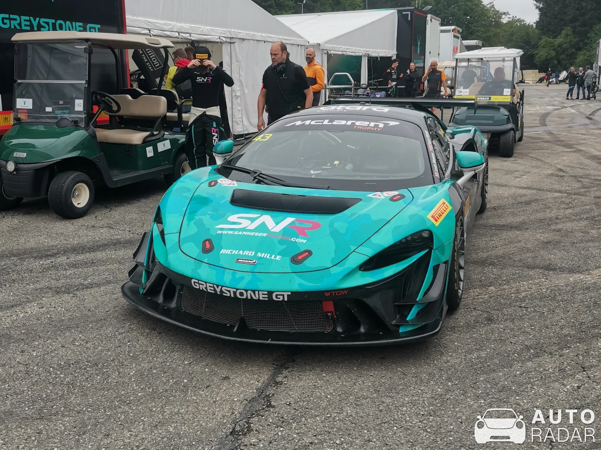 McLaren Artura Trophy spotted in Stavelot