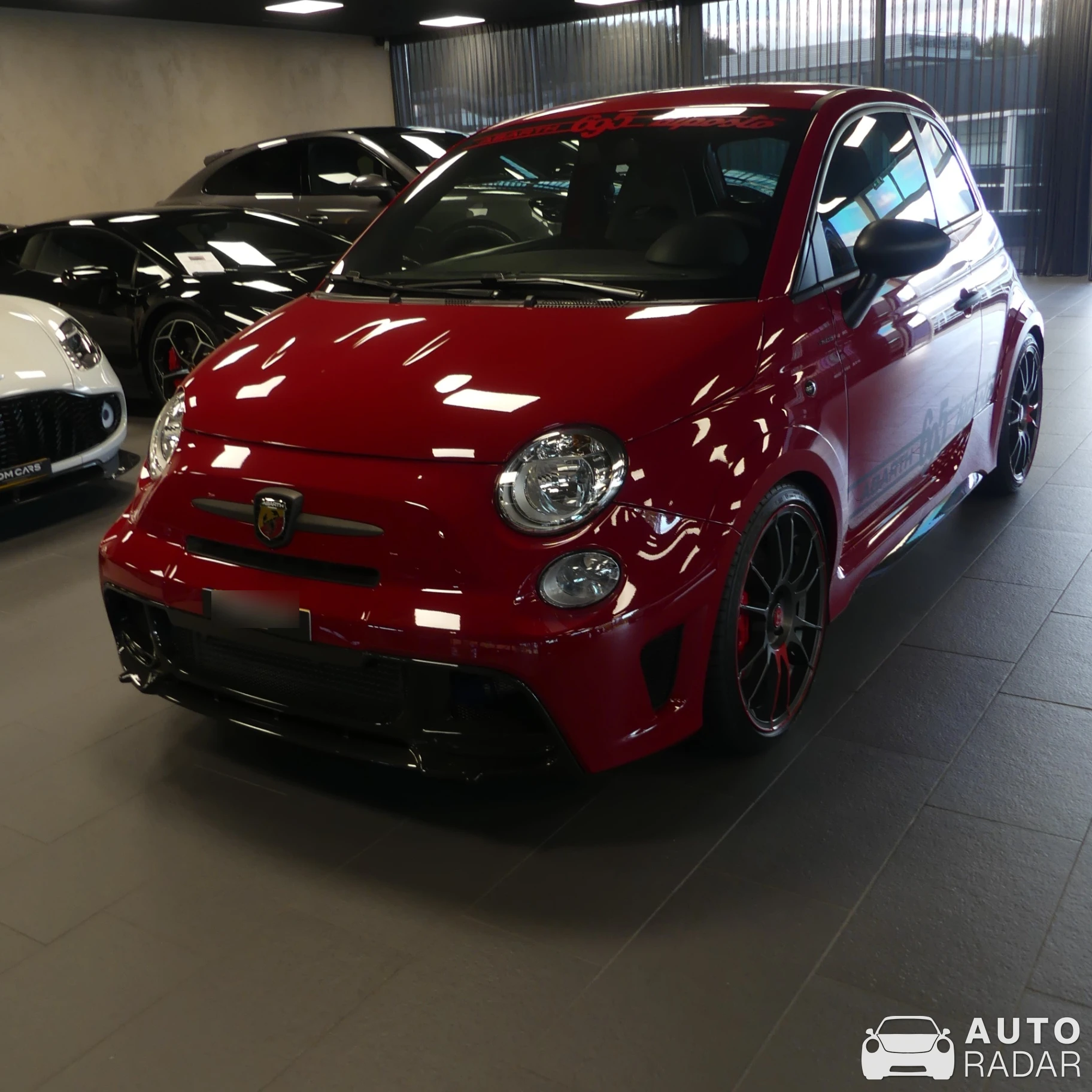 Abarth 695 Biposto spotted in Houten, Netherlands
