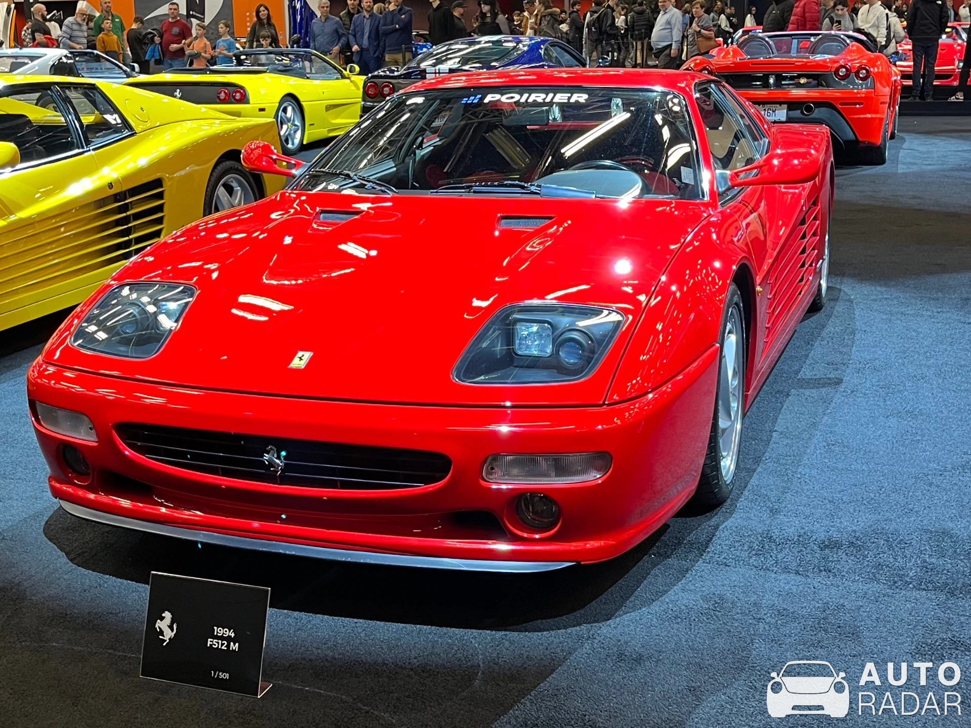 Ferrari F512M spotted in Brossard, Canada