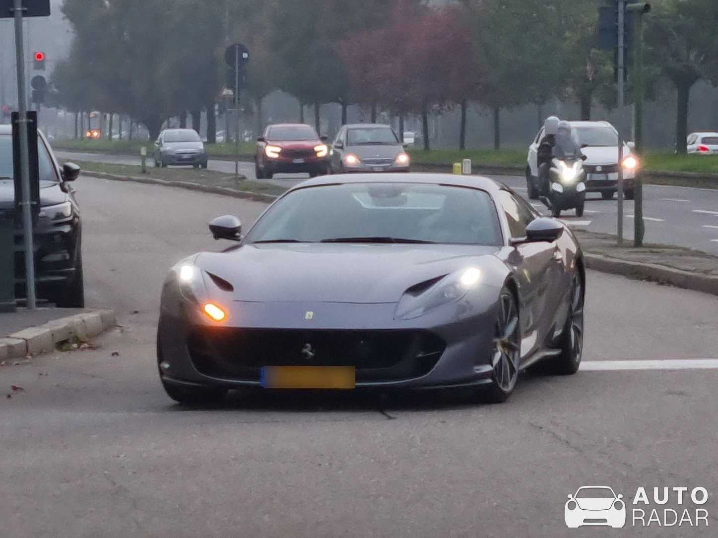 Ferrari 812 GTS spotted in Città metropolitana di Milano, Italia