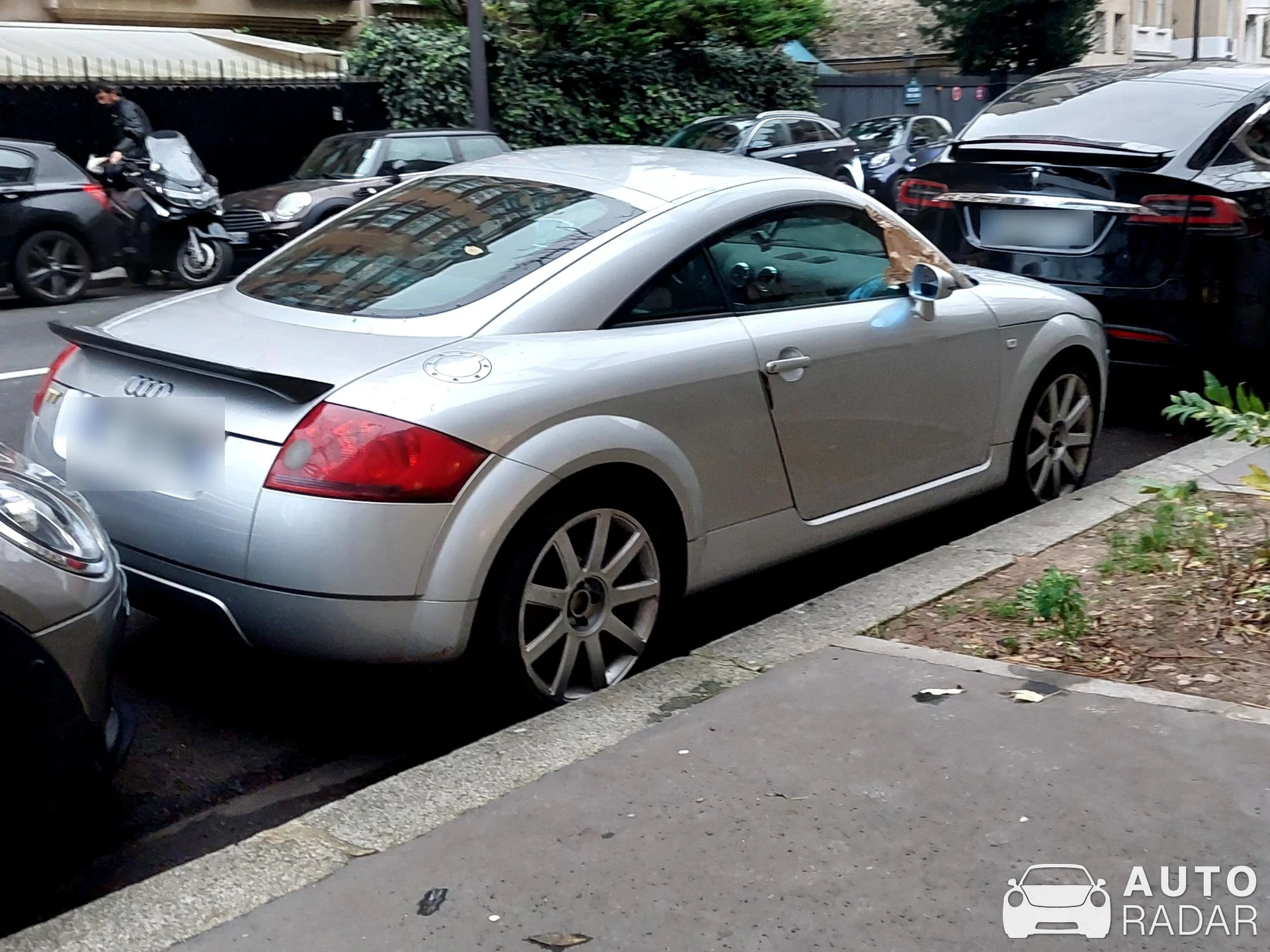 Audi TT spotted in Paris, France