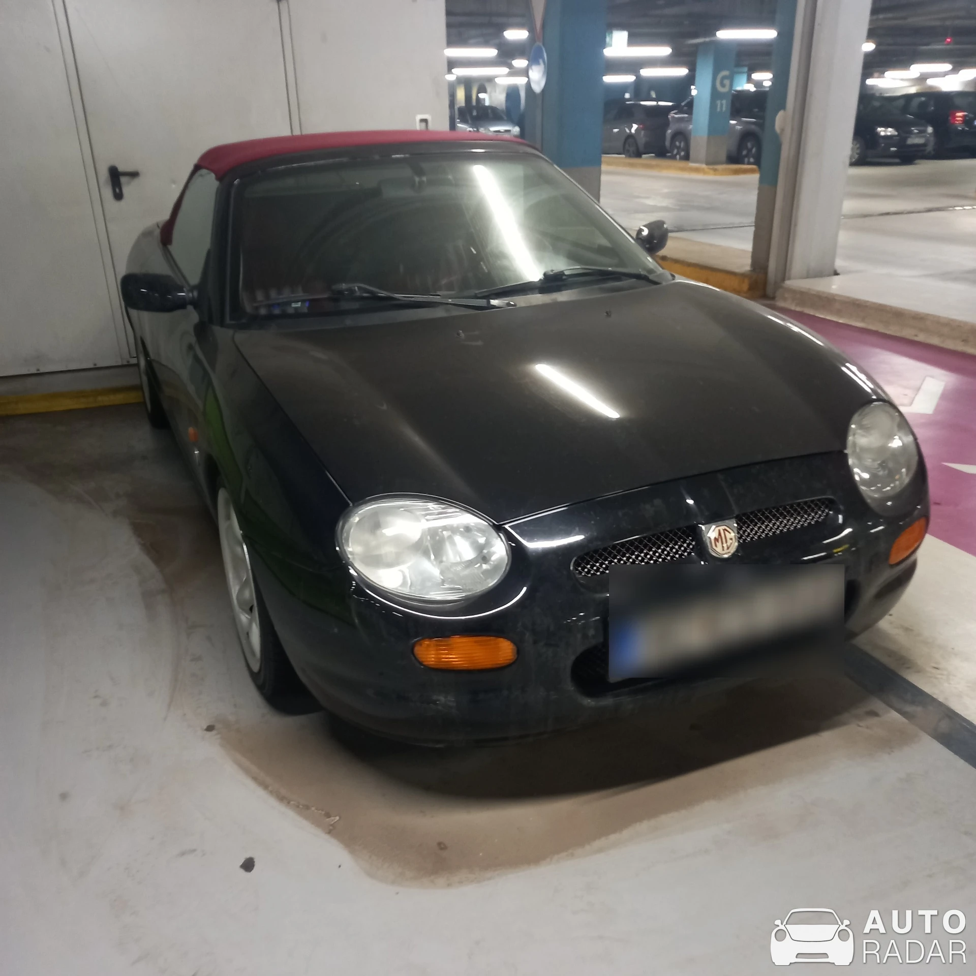 MG F spotted in Budapest, Hungary