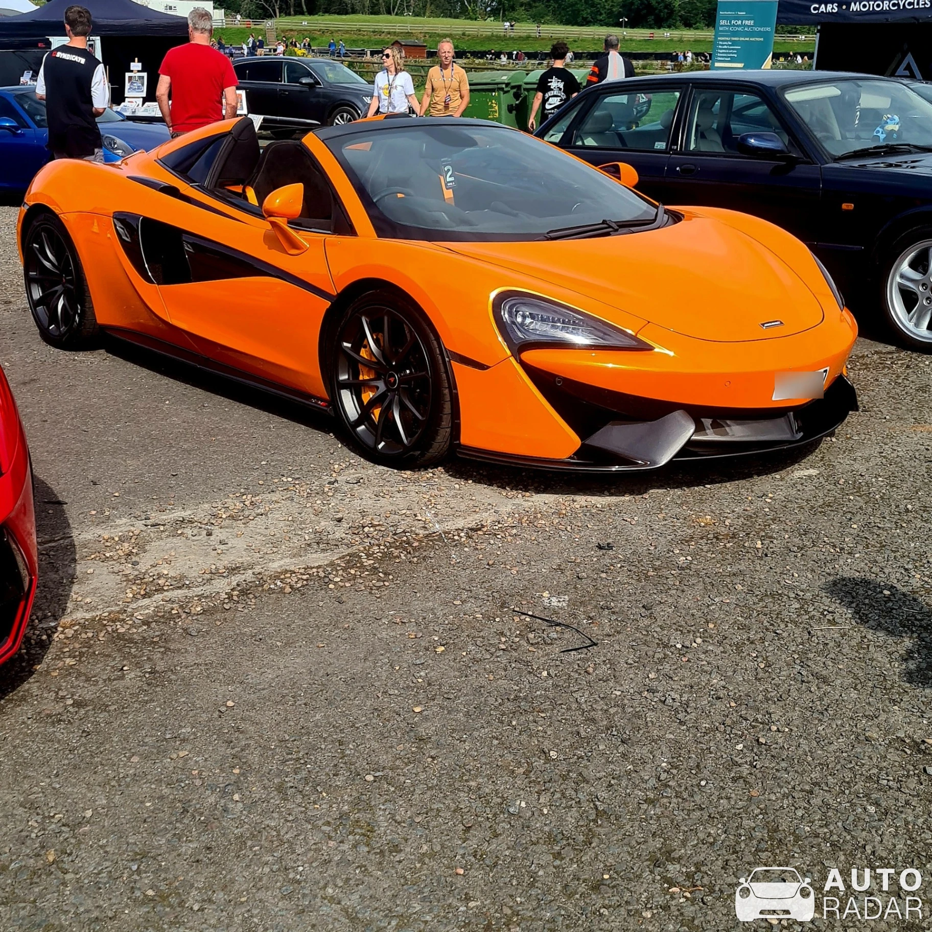McLaren 570S Spider spotted in Leicestershire, United Kingdom