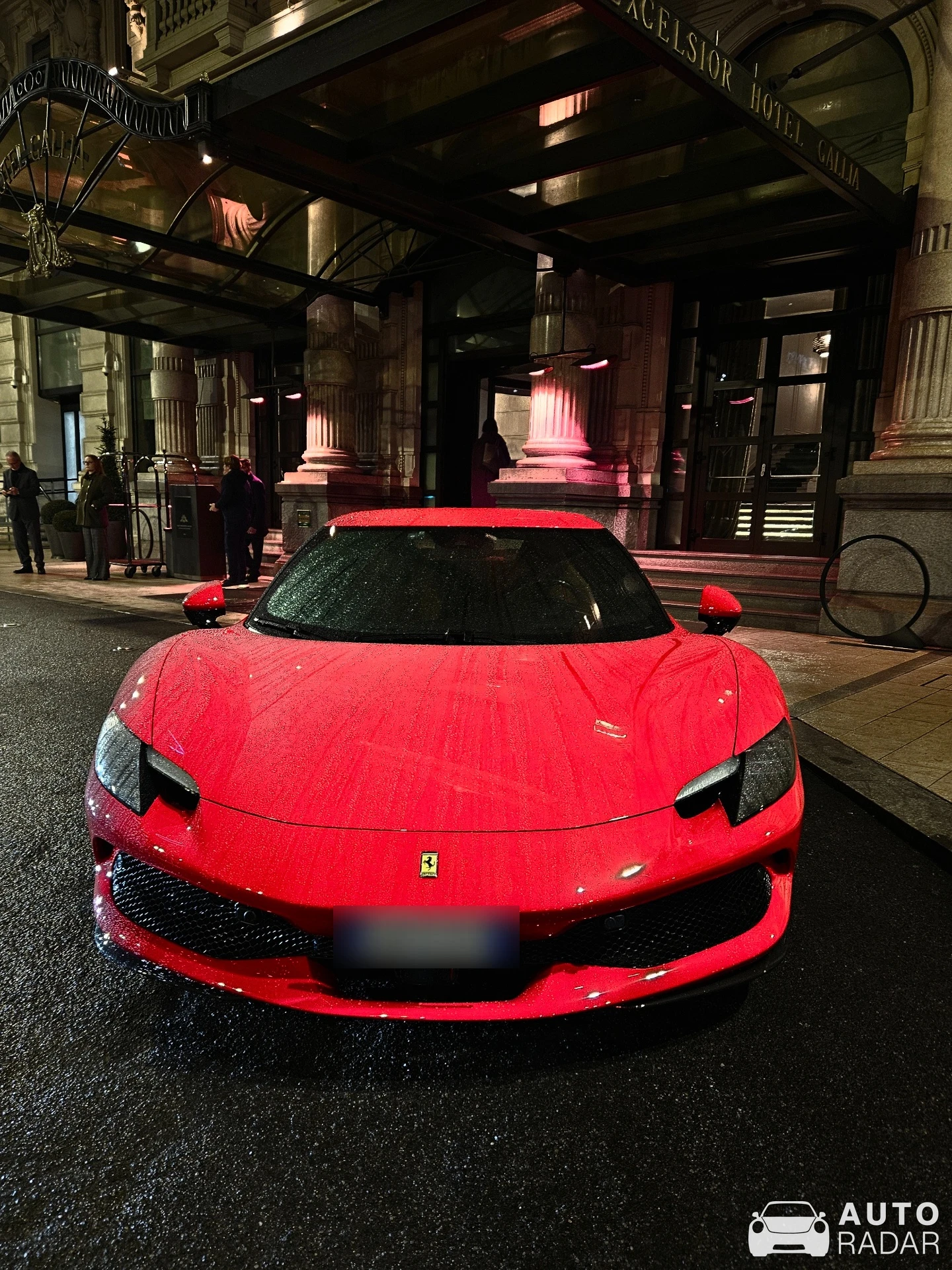 Ferrari F8 Tributo spotted in Milano, Włochy
