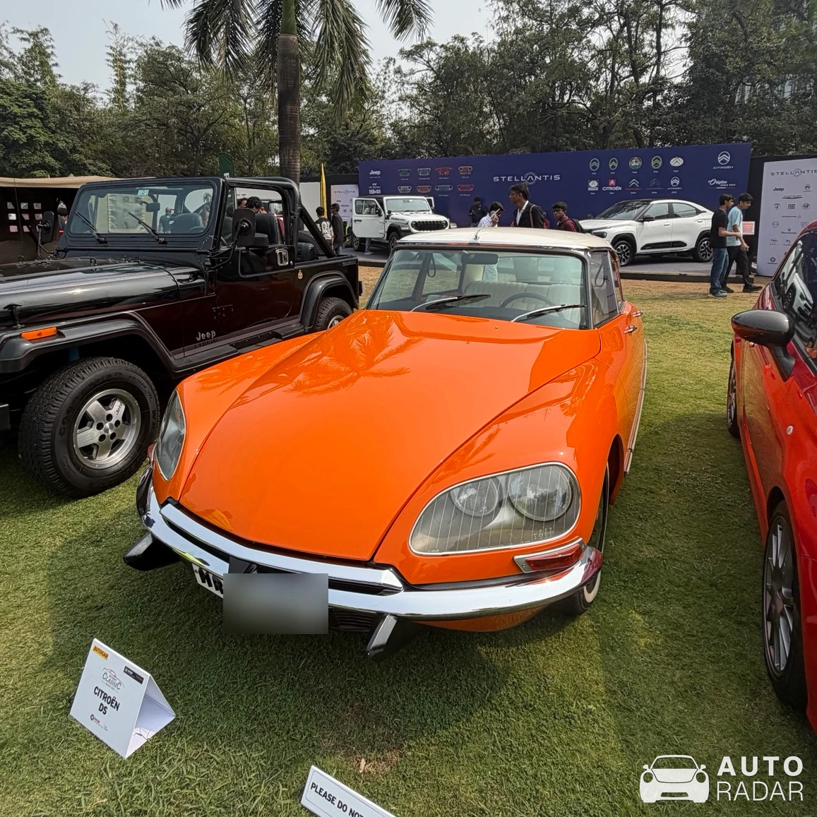Citroën DS spotted in Mumbai, India