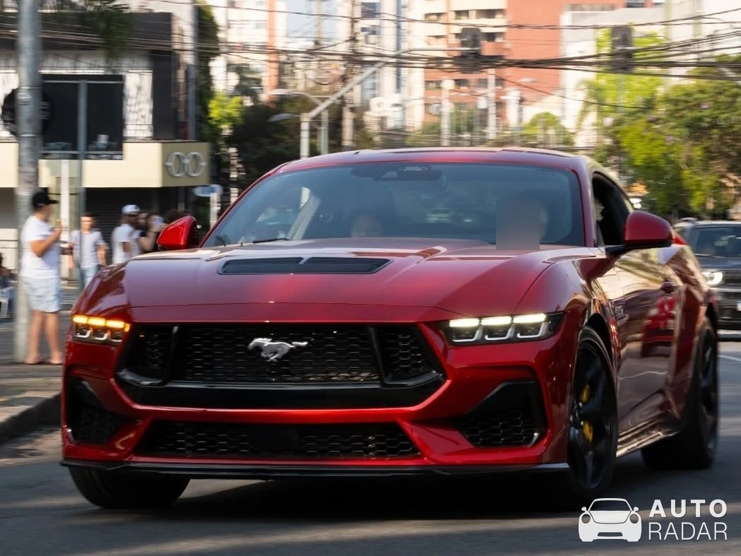 Ford Mustang GT spotted in Centro, Brasil