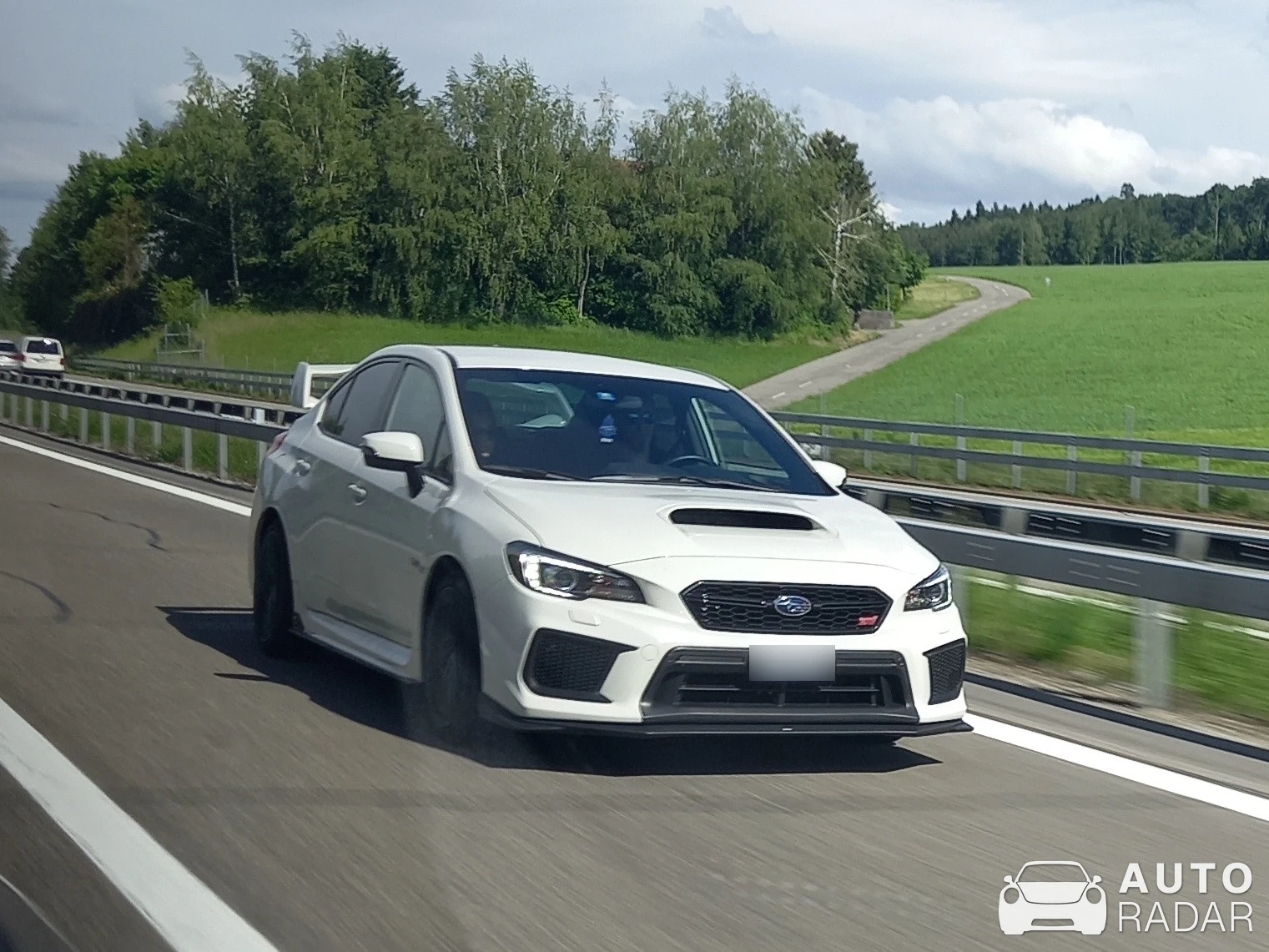 Subaru Impreza WRX STI spotted in Murten