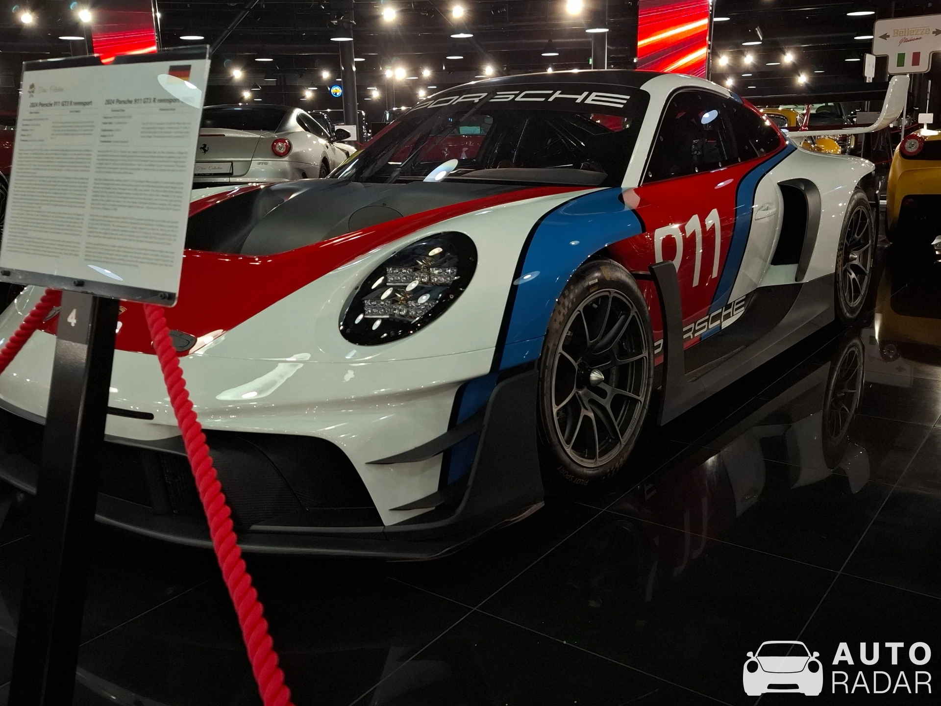 Porsche 992 GT3 R Rennsport MkI spotted in Otopeni