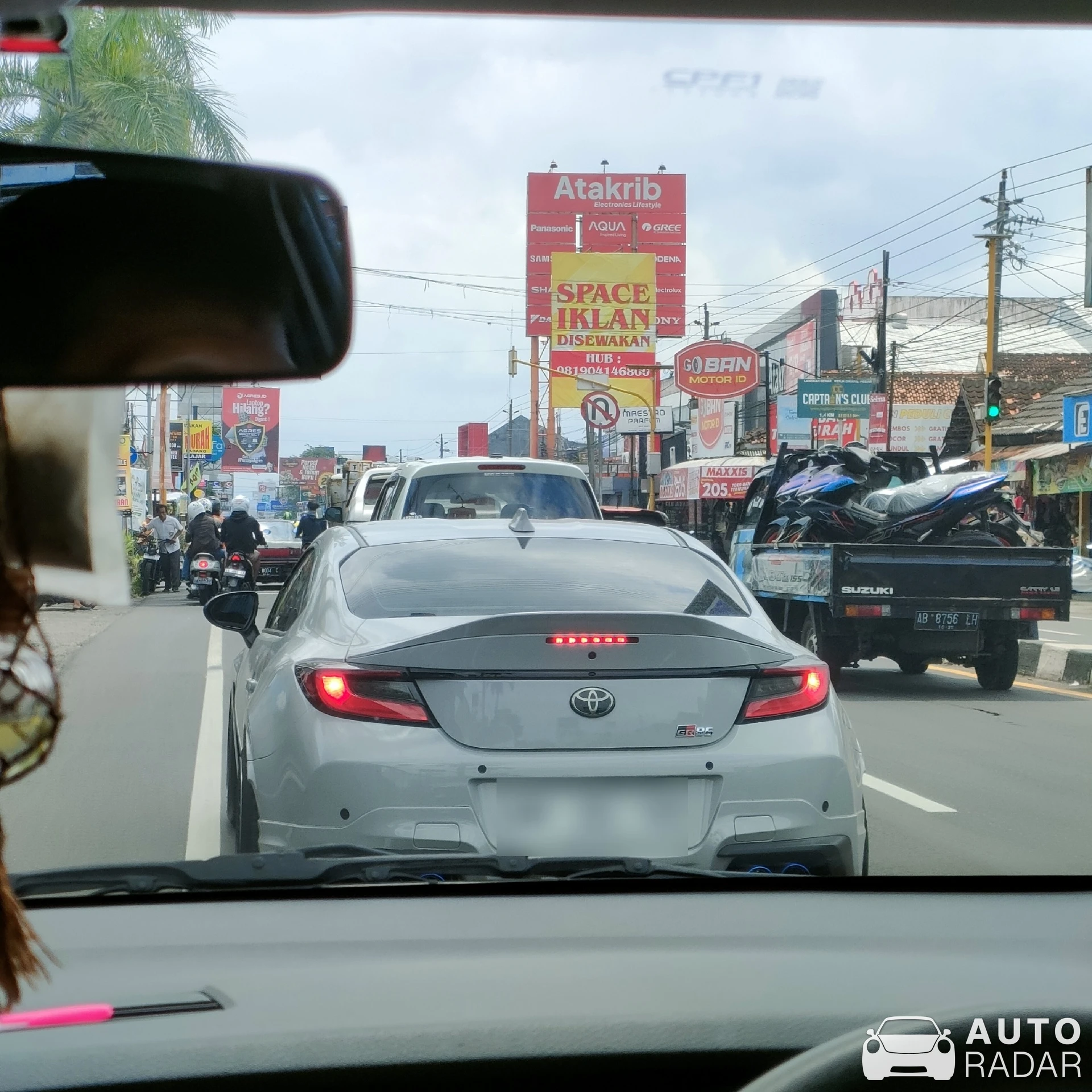 Toyota GR86 spotted in Yogyakarta, Indonesia