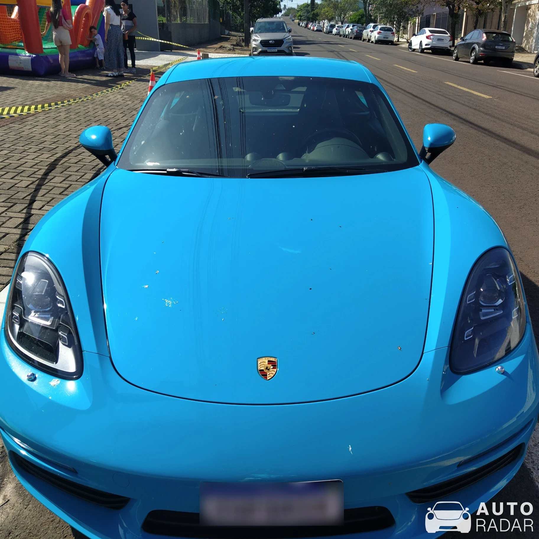Porsche 718 Cayman spotted in Cascavel, Brazil