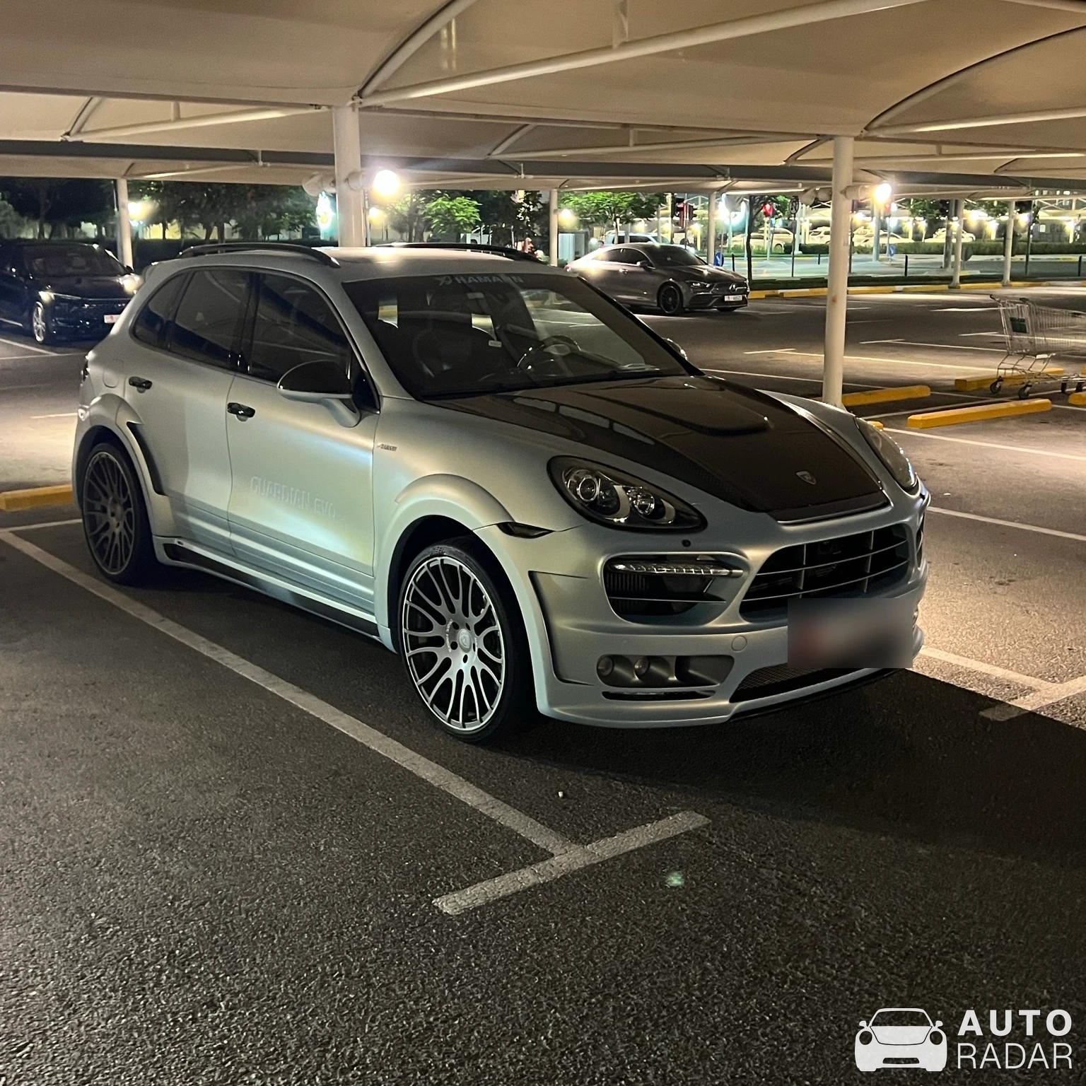Porsche Cayenne Hamann Guardian Evo spotted in Abu Dhabi, United Arab Emirates
