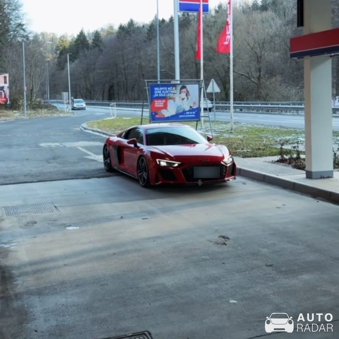 Audi R8 spotted in Mengeš, Slovenia