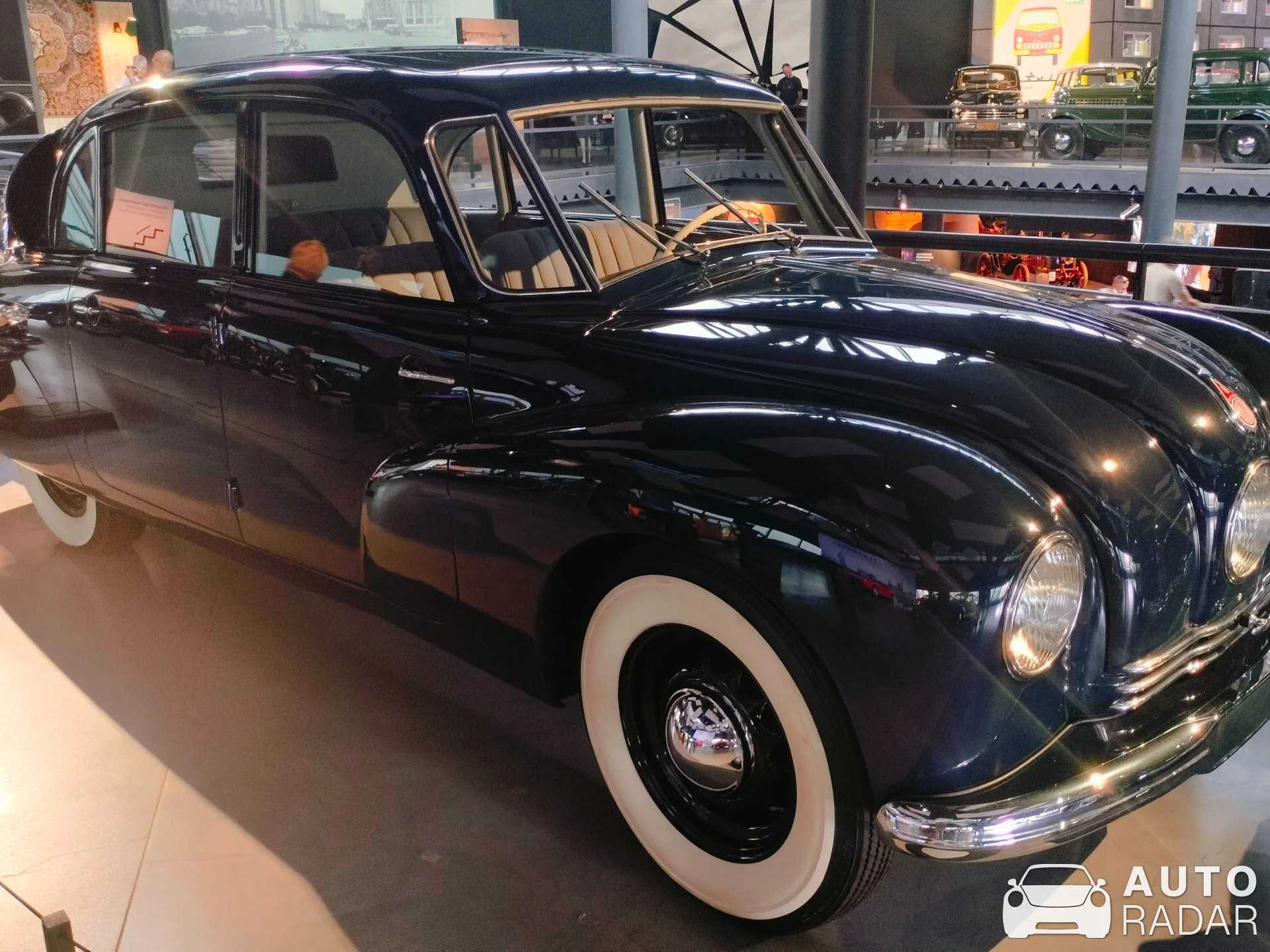 Tatra 87 spotted in Riga