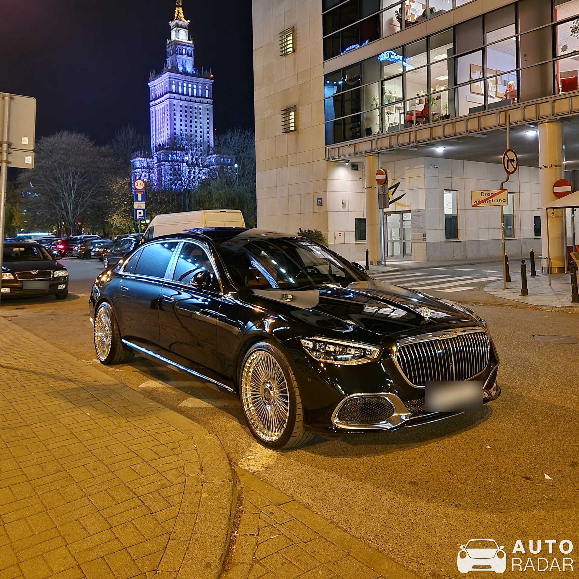 Mercedes-Maybach S 680 spotted in Warszawa, Poland