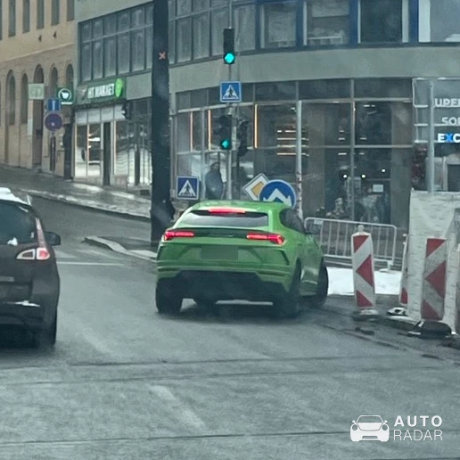 Lamborghini Urus spotted in Praha 1, Česko