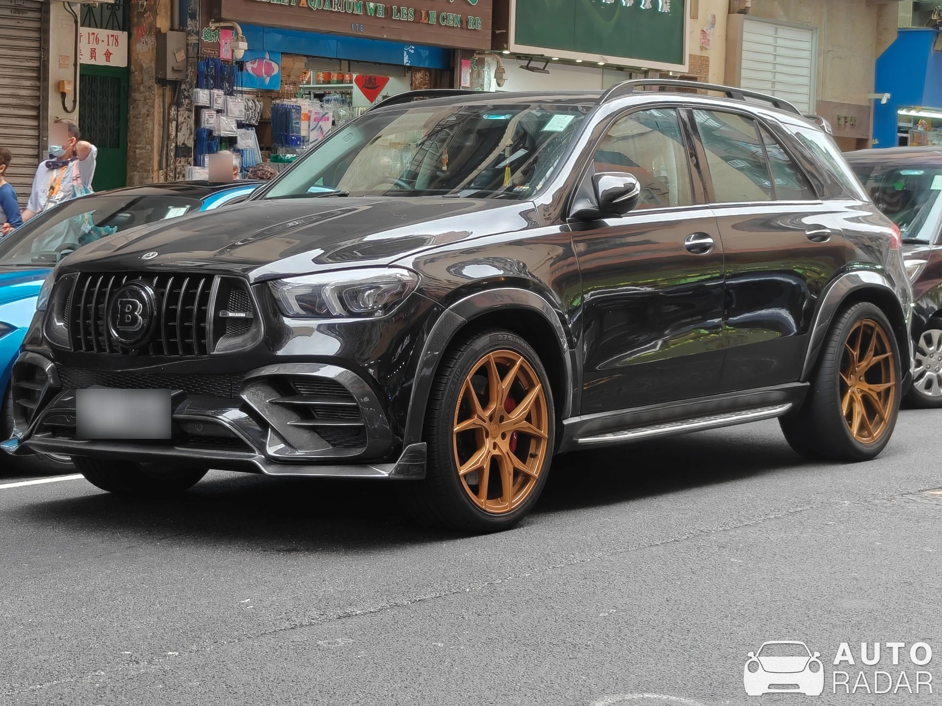 Mercedes-AMG Brabus GLE 63 S W167 spotted in Hong Kong