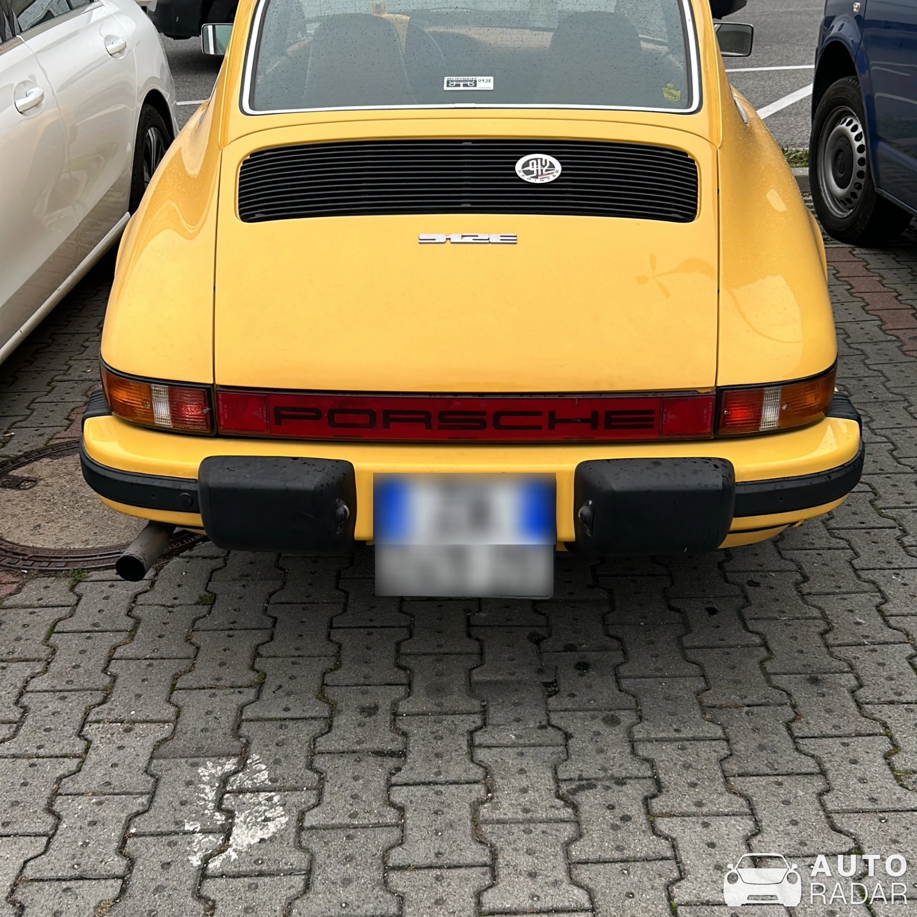 Porsche 912E spotted in Wien