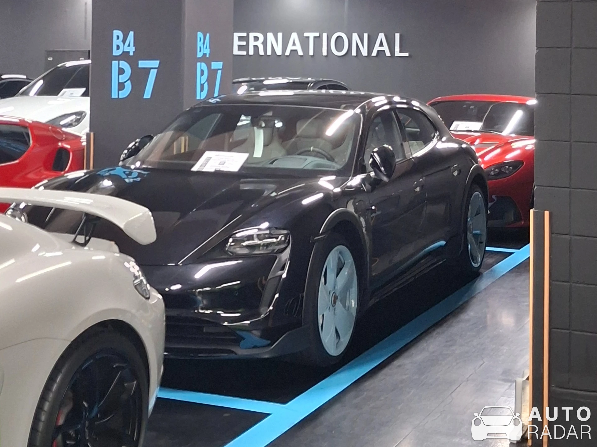 Porsche Taycan 4s Cross Turismo Jennie Ruby Jane spotted in Seoul