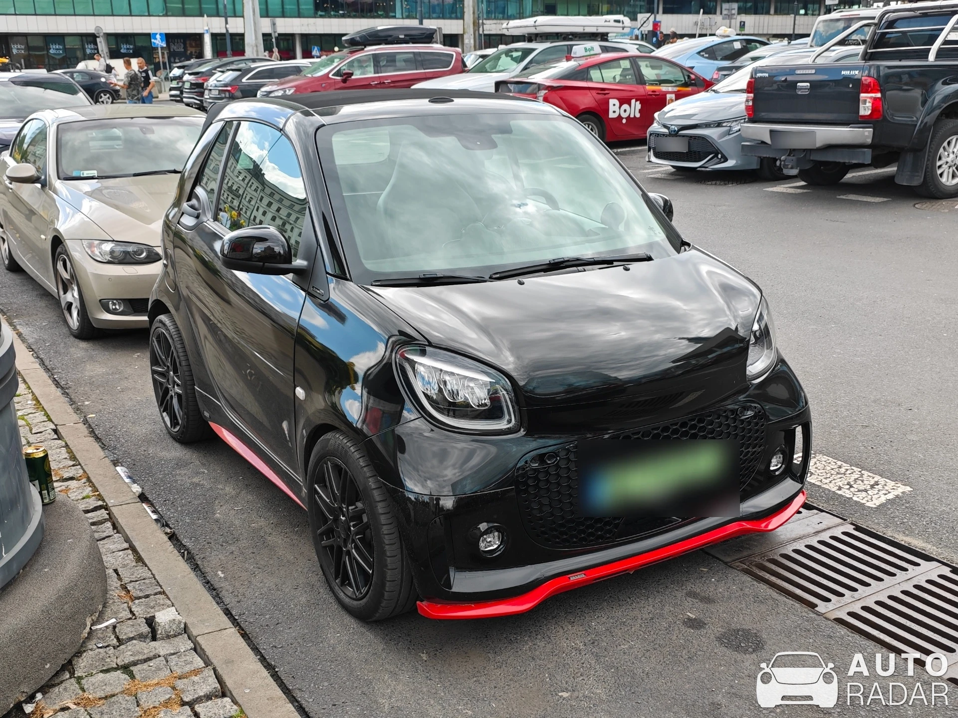 Smart Fortwo Brabus EV spotted in Warszawa