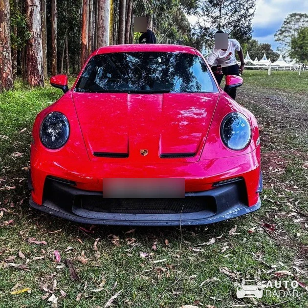 Porsche 992 GT3 MkI spotted in Nairobi, Kenya