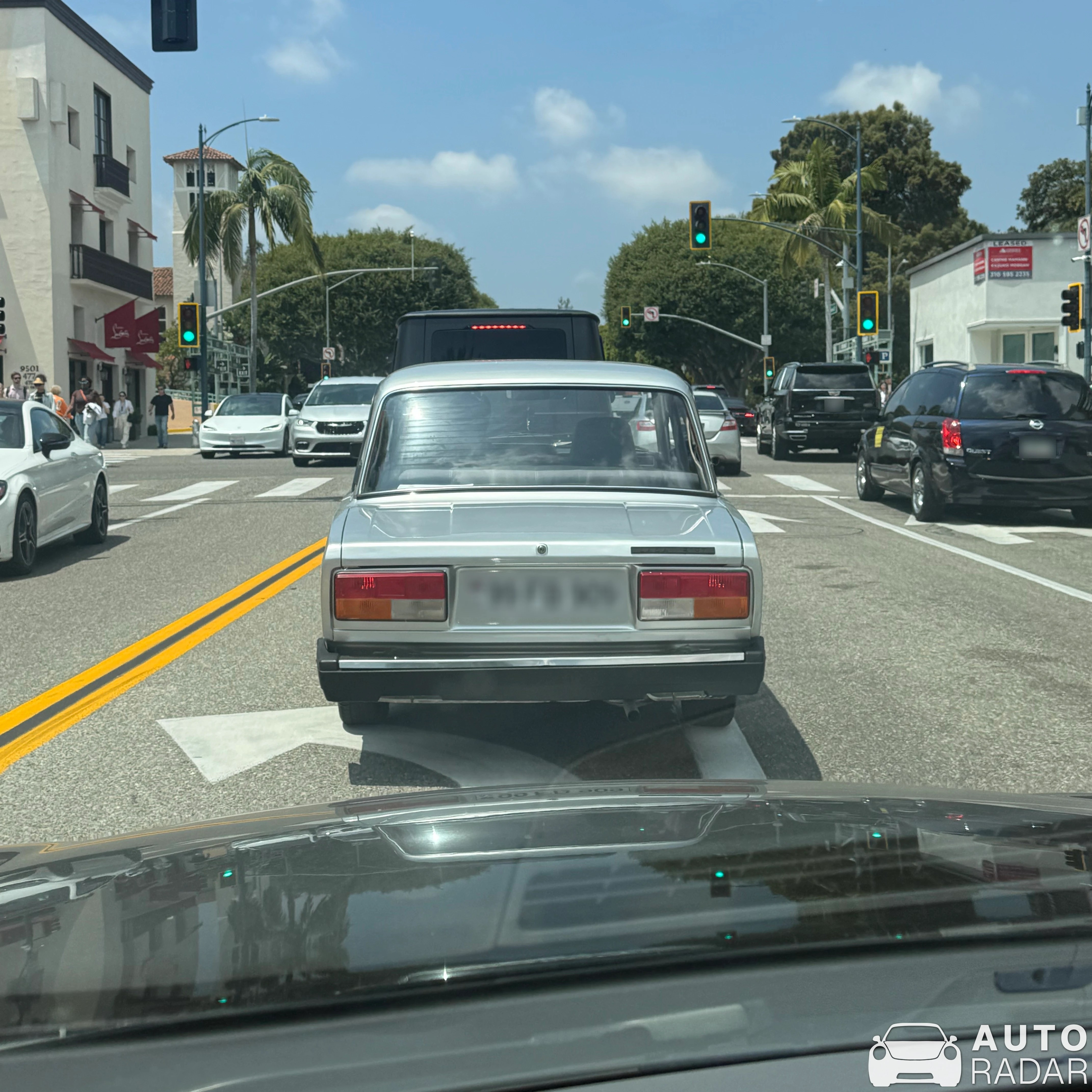 Lada 2107 spotted in Beverly Hills