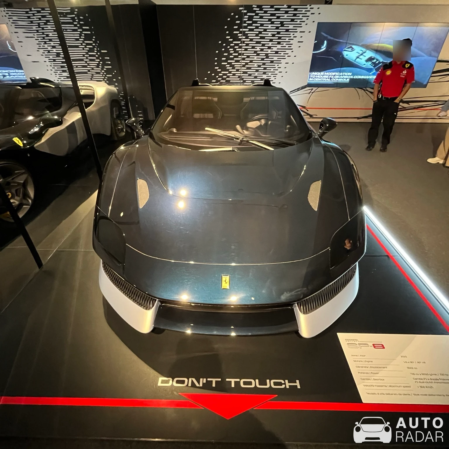 Ferrari SP-8 spotted in Maranello