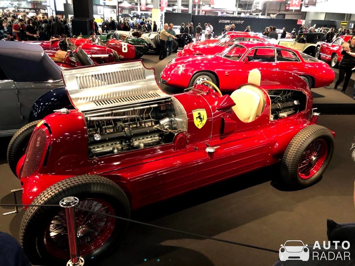 Alfa Romeo 16C Bimotore spotted in Paris