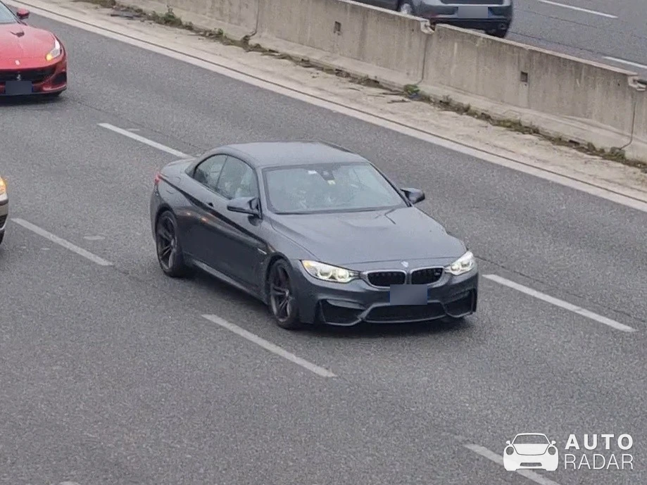 BMW M4 G83 Convertible Competition spotted in Milano, Italy