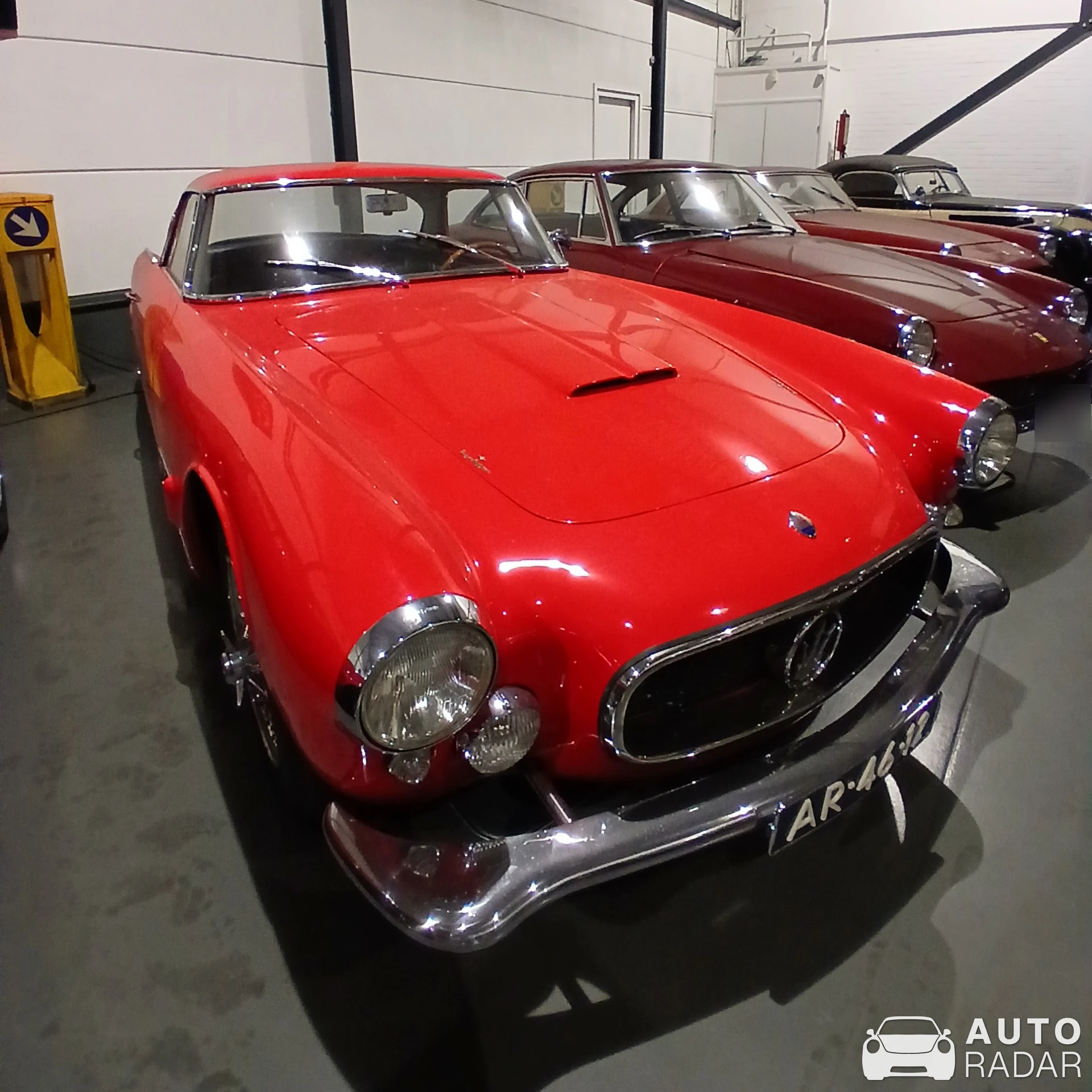 Maserati A6G 2000 GT spotted in Hengelo