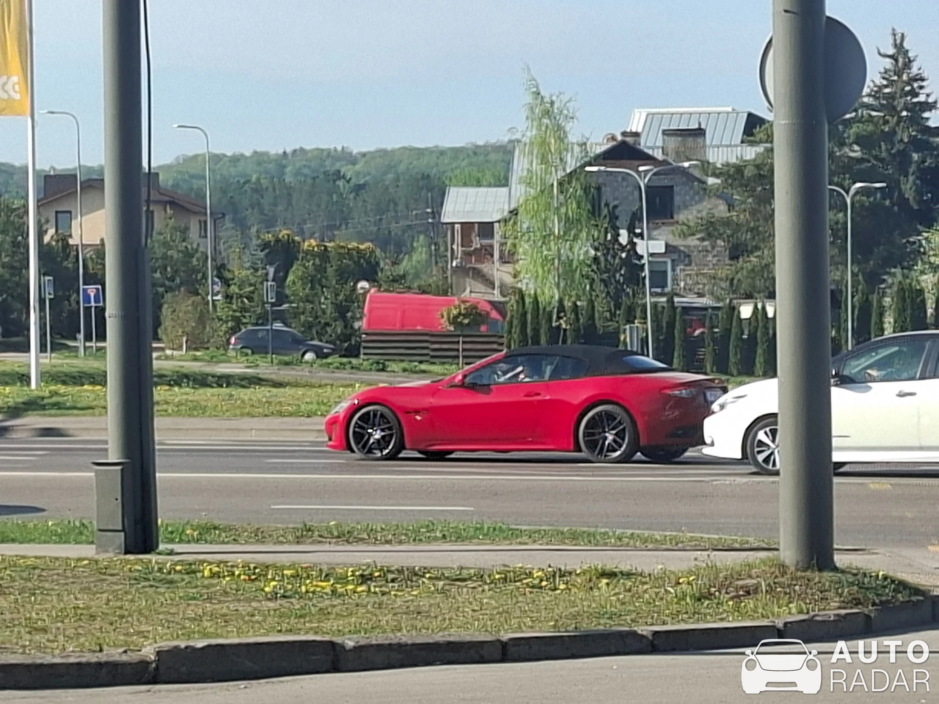 Maserati GranCabrio Sport spotted in Kaunas