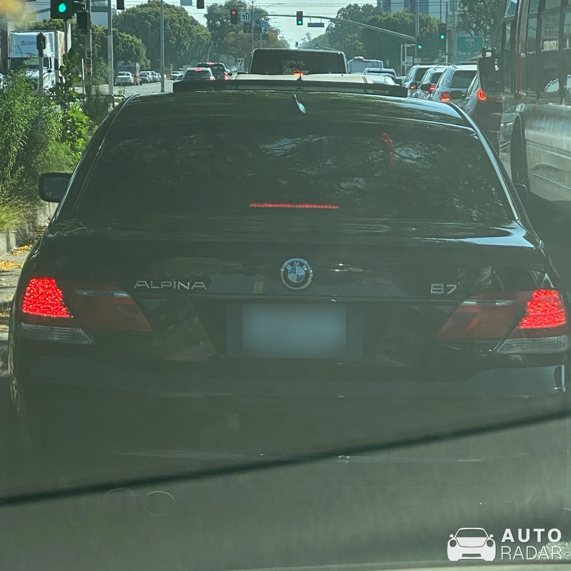 Alpina B7 E65 spotted in Los Angeles