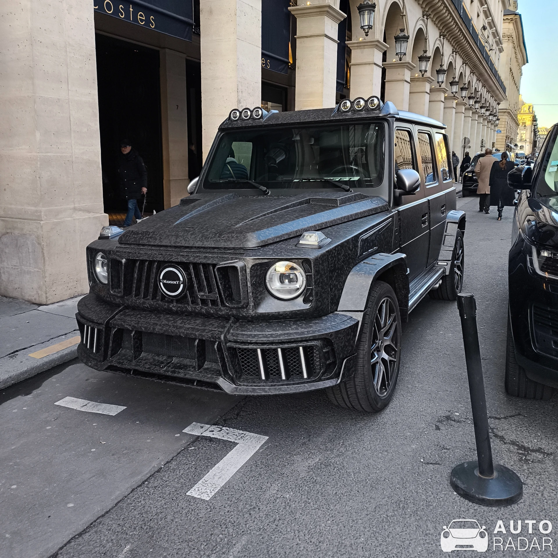 Mercedes-AMG G 63 4x4² W463 Mansory spotted in Paris, France